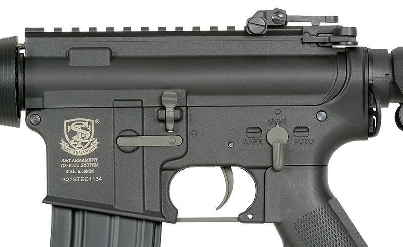 Штурмовая винтовка M4 CQB-R MOD0 Sports Line ETU [S&T] (для страйкбола) STAEG361RSBK фото
