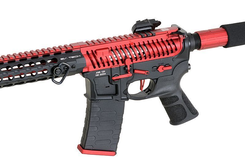 ASR120 Red Dragon EBB Full Metal - Red/Black [APS] (для страйкболу) ASR120 фото
