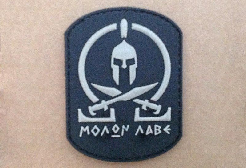 Naszywka 3D - Molon Labe [GFC Tactical] (для страйкболу) GFT-30-004698 фото