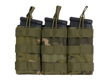 Тройной открытый подсумок для магазинов 5.56 - Multicam Tropic [8FIELDS] M51613021-MT фото