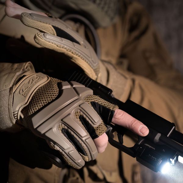 Mechanix - M-Pact Partial Finger перчатки с неполным пальцем - Coyote - MPTPF-72 (размер L) MPTPF-72 фото