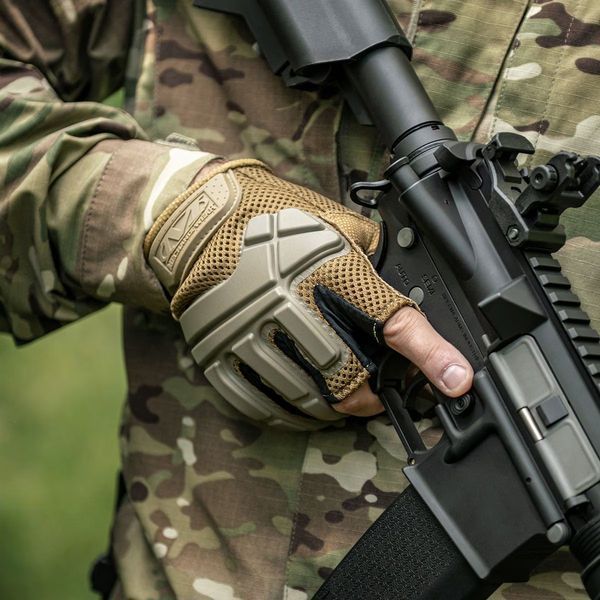 Mechanix - M-Pact Partial Finger перчатки с неполным пальцем - Coyote - MPTPF-72 (размер L) MPTPF-72 фото