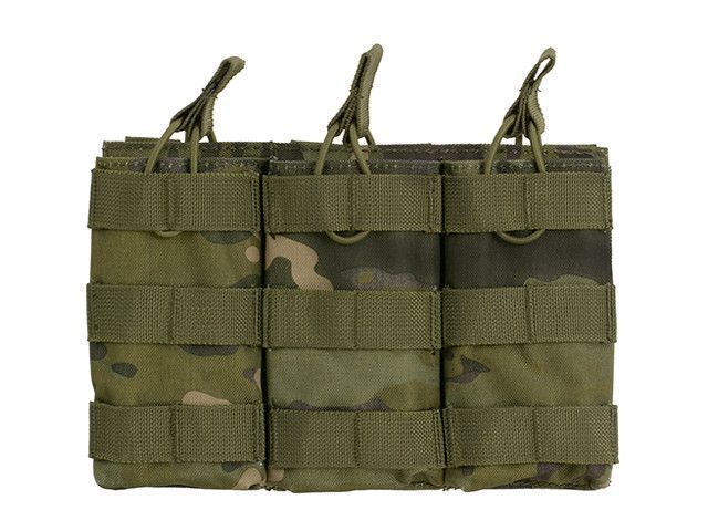 Тройной открытый подсумок для магазинов 5.56 - Multicam Tropic [8FIELDS] M51613021-MT фото