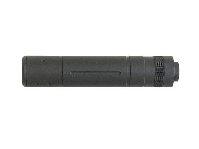 Страйкбольный глушитель 155x30mm - Black [M-ETAL] (для страйкбола) ME02013-BK фото
