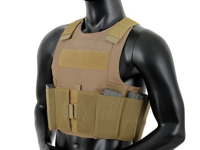 Низькопрофільний Body Armor - Coyote [8FIELDS] (для страйкболу) M51611034-TAN фото