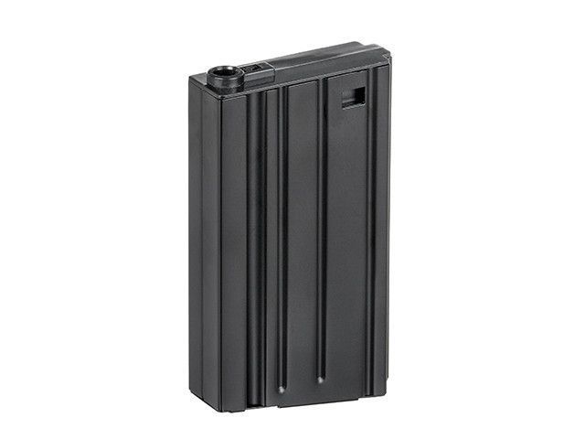 Стальной магазин на 130 шаров для SR25/AR10 - Black [CYMA] (для страйкбола) FBP4020 фото
