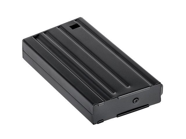 Стальной магазин на 130 шаров для SR25/AR10 - Black [CYMA] (для страйкбола) FBP4020 фото