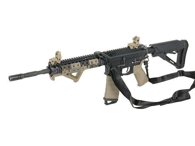 Крепление для ремня на планку Пикатинни в стиле MAGPUL - Dark Earth [CS] (для страйкбола) FBP1715-CT фото
