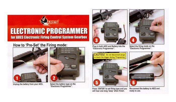 ARES - Electronic Programmer for ARES EFCS Gearbox - EFCS-P-001 (для страйкбола) 11942 фото