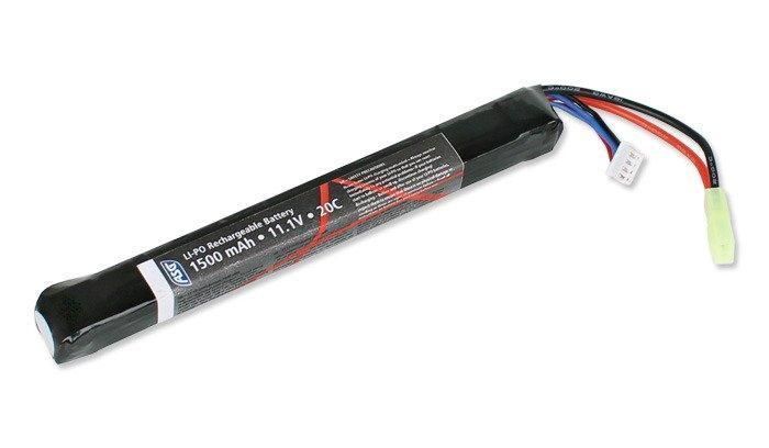 ASG - AEG Battery - LiPo - 11,1 V - 1500 mAh - 20C - [1] - 18156 (для страйкболу) 13357 фото