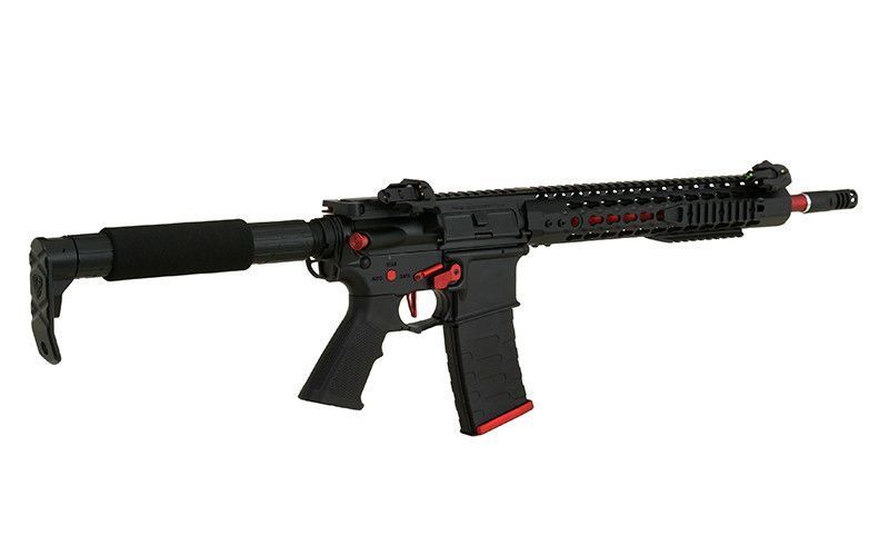 ASR115X SPYDER EBB Full Metal - Black/Red [APS] (для страйкболу) ASR115X фото