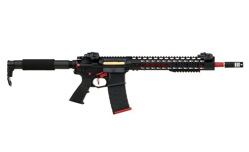 ASR115X SPYDER EBB Full Metal - Black/Red [APS] (для страйкболу) ASR115X фото