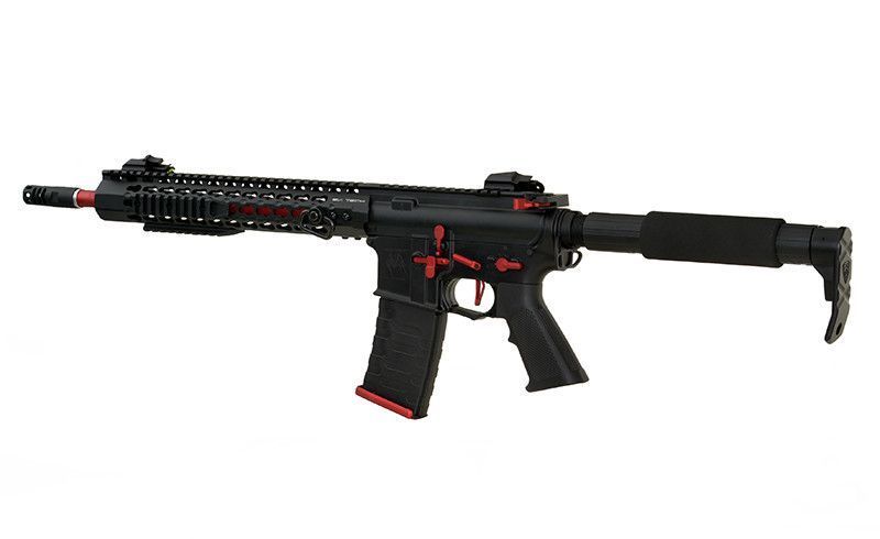 ASR115X SPYDER EBB Full Metal - Black/Red [APS] (для страйкболу) ASR115X фото