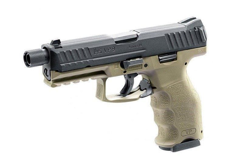 Страйкбольный пистолет Heckler&Koch VP9 Tactical - FDE [Umarex] (для страйкбола) UMA-02-021848 фото