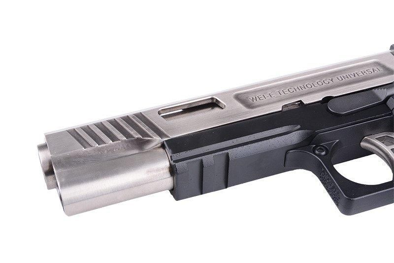 Страйкбольный пистолет Hi-Capa 5.1 Force "T.REX" - silver [WE] (для страйкбола) WET-02-010305 фото