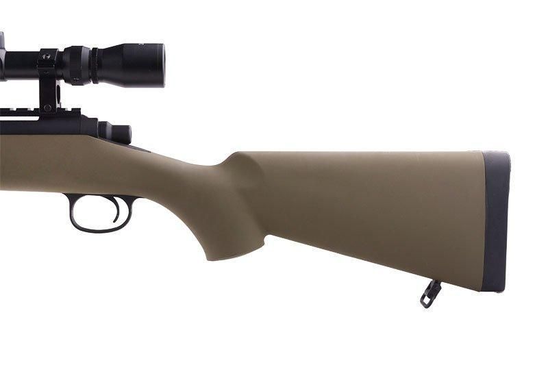 Страйкбольный аналог karabinu snajperskiego SW-10 z lunetą i dw&oacute;jnogiem (Upgraded) - tan [Snow Wolf] (для страйкболу) SWL-03-029487 фото