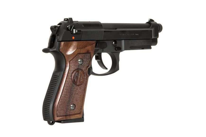 Страйкбольный аналог pistoletu GPM92 GP2 walnut grip edition - czarna [G&G] (для страйкболу) GIG-02-029191 фото