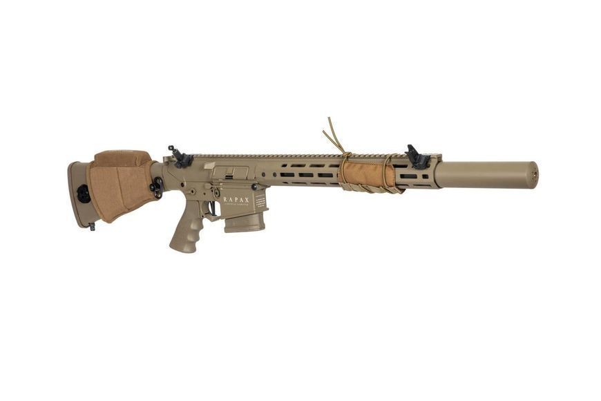 Страйкбольный аналог karabinu Rapax XXI M. 4 DMR - tan [Secutor] (для страйкболу) SEU-01-032083 фото