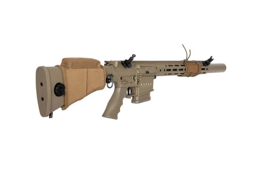 Страйкбольный аналог karabinu Rapax XXI M. 4 DMR - tan [Secutor] (для страйкболу) SEU-01-032083 фото