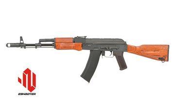 Страйкбольний автомат CM.056 Full Steel AK Eshooter ETU - Black [CYMA] (для страйкболу) FB4193E фото