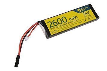 Аккумулятор LiPo 7,4V 2600mAh 25/50C [ElectroRiver] (для страйкбола) ELR-06-008317 фото