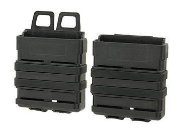 Полімерний подсумок на 2 магазини 7,62 - black [FMA] (для страйкболу) TB301 фото