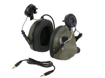 M31H Aktywne ochronniki słuchu na hełm - FG [EARMOR] (для страйкбола) M31H-FG фото