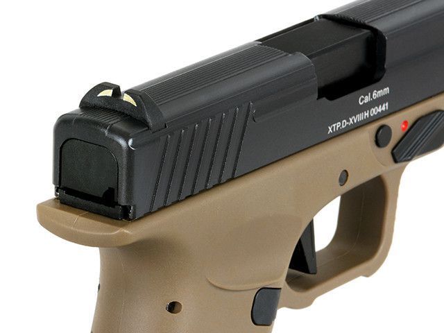 XTP Xtreme Training Pistol - Dark Earth [APS] (для страйкболу) XTP.D-T фото