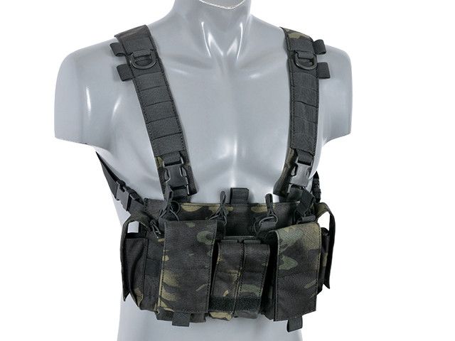 Патрульный нагрудник Chest Rig - Multicam Black [8FIELDS] M51611064-MB фото