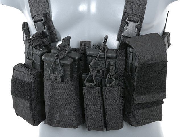 Buckle Up Chest Rig V2 - Black [8FIELDS] (для страйкболу) M51611041-1-BK фото
