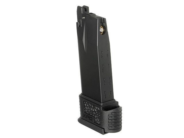 Przedłużony magazynek na Green Gaz na 24 kulek do BLE-XPD - Black [ICS] (для страйкболу) AD-63 фото