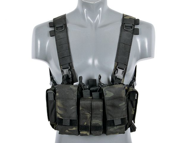 Патрульный нагрудник Chest Rig - Multicam Black [8FIELDS] M51611064-MB фото