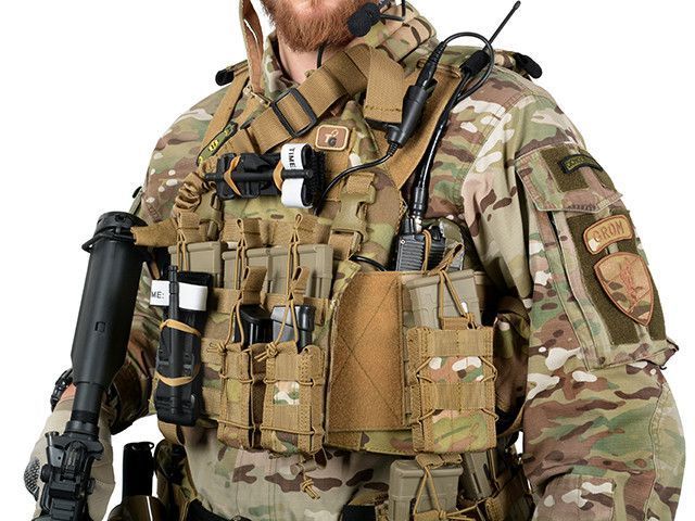 Buckle Up Jump Plate Carrier Cummerbund - Black [8FIELDS] (для страйкболу) M51611059-1-BK фото