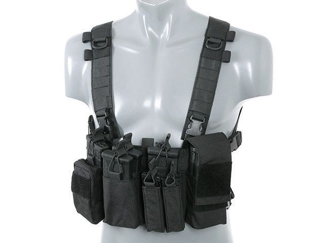 Buckle Up Chest Rig V2 - Black [8FIELDS] (для страйкболу) M51611041-1-BK фото