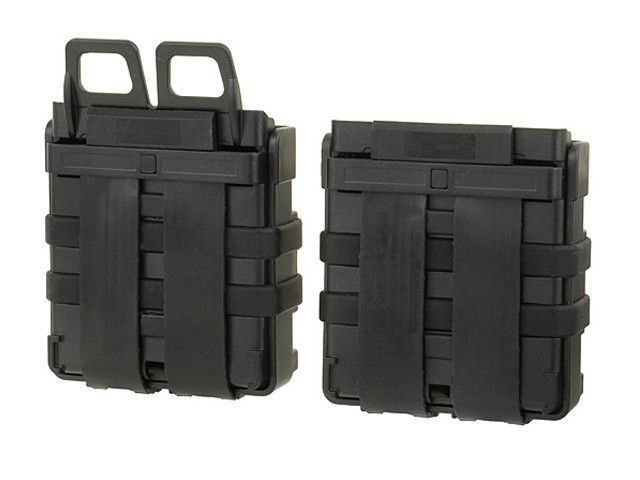 Полімерний подсумок на 2 магазини 7,62 - black [FMA] (для страйкболу) TB301 фото