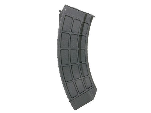 Полимерный магазин Hi-Cap 530 шаров для AK/AKM - Black [BattleAxe] (для страйкбола) FBP2354 фото