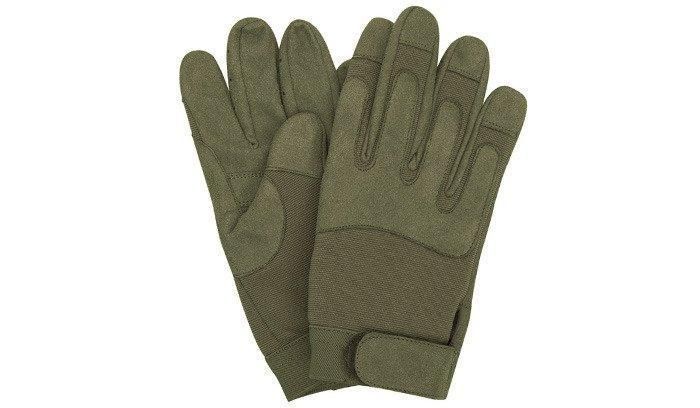 Mil-Tec - Tactical Gloves US Special Forces - OD Green - 12521001 (для страйкбола) 16567 фото