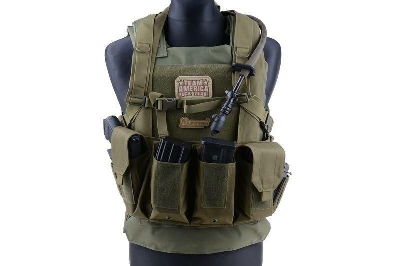 Жилет тактический (разгрузочный) Personal Body Armor - olive [GFC Tactical] GFT-18-000888 фото