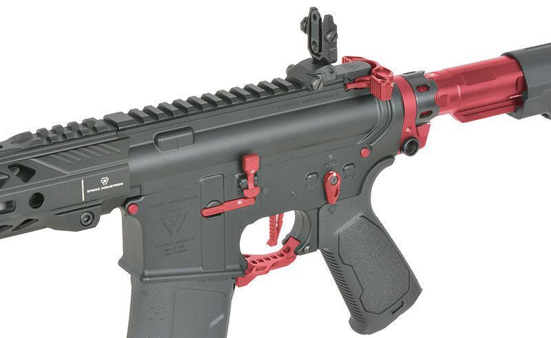 Страйкбольний автомат Strike Industries 13.5" Raider Competition Carbine AEG GEN-2 - Red [EMG] (для страйкболу) FB4161EG2PL фото