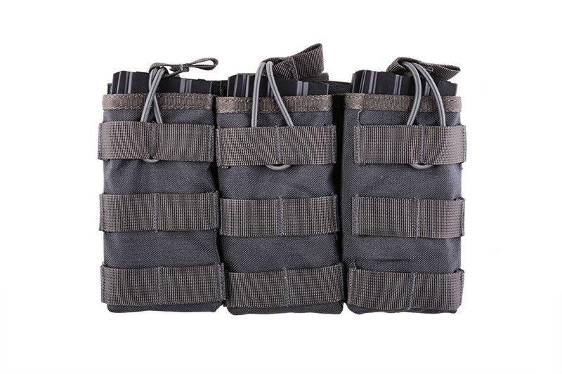 Тройной подсумок Open I для магазинов AK/M4/G36 - primal grey [Primal Gear] (для страйкбола) PRI-19-017405 фото