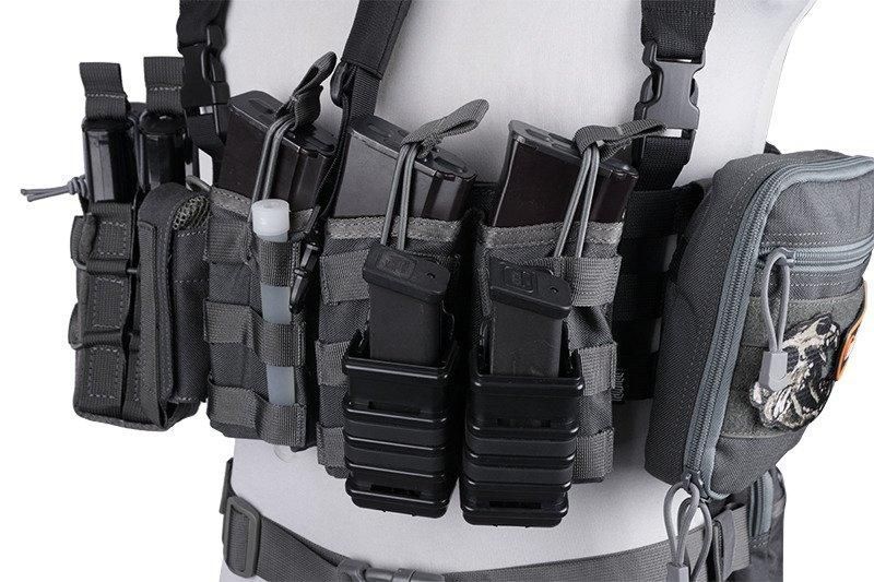 Тройной подсумок Open I для магазинов AK/M4/G36 - primal grey [Primal Gear] (для страйкбола) PRI-19-017405 фото