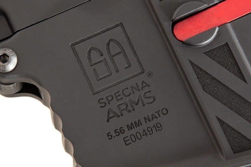 Штурмова гвинтівка SA-EDGE E40&trade; - Red Edition [Specna Arms] SPE-01-024595 фото