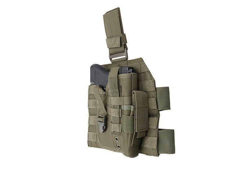 Panel udowy z kaburą uniwersalną - olive [GFC Tactical] (для страйкболу) GFT-29-003588 фото