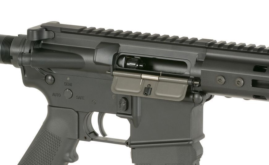 Страйкбольний карабін AR-15 G106 GBB MWS 13" (Green Gas) - Black [Double Eagle] (для страйкболу) G106-E2-BK фото