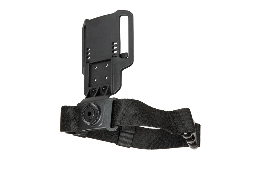 Страйкбольна стегна платформа - Black [Amomax] AM-P002 фото