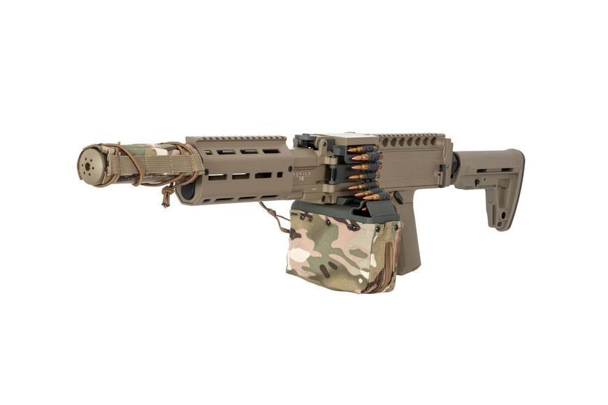 Страйкбольный аналог lekkiego karabinu maszynowego AQUILA VII LMG - tan [Secutor Arms] (для страйкболу) SEU-01-032631 фото