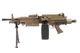 Пулемет М249 H.M.G. PARA - tan [A&K] (для страйкболу) AIK-01-013396 фото