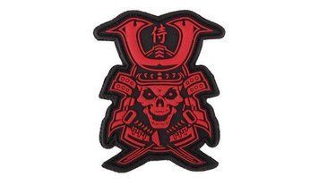 101 Inc. - 3D Patch - Samurai Skull - Red - 444130-7193 (для страйкбола) 18965 фото