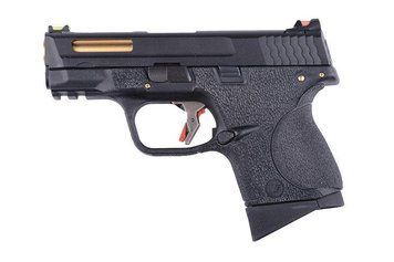 Страйкбольный пистолет 3.8 MP Compact Force - black [WE] (для страйкбола) WET-02-010363 фото