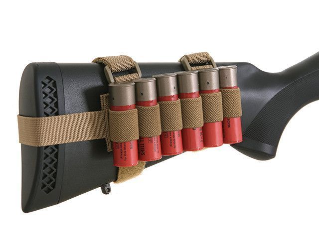 Подсумок для патронов дробовика на приклад - Coyote [8FIELDS] M51613013-TAN фото